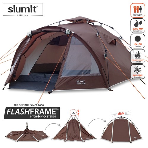 Quick pitch instant erect - pitch,