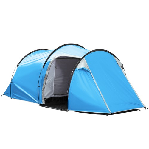 Man tunnel tent with - man,