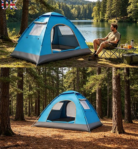 Man instant pop up tent - man,