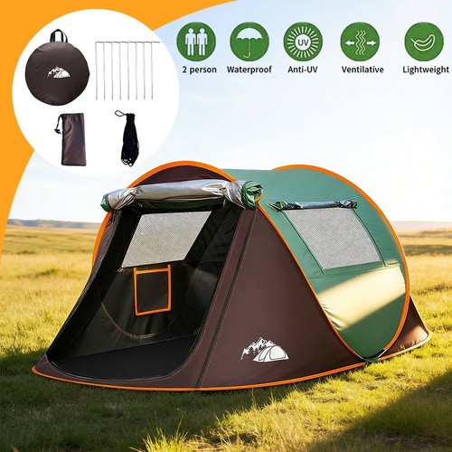 Pop hiking tent 3 - up, man