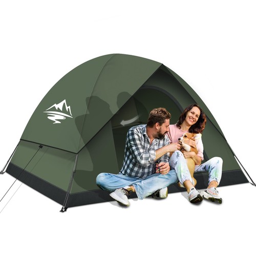 Camping tent man - camping, 2/3