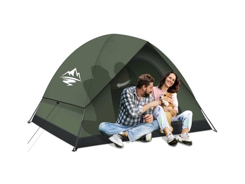 Camping tent man - camping,